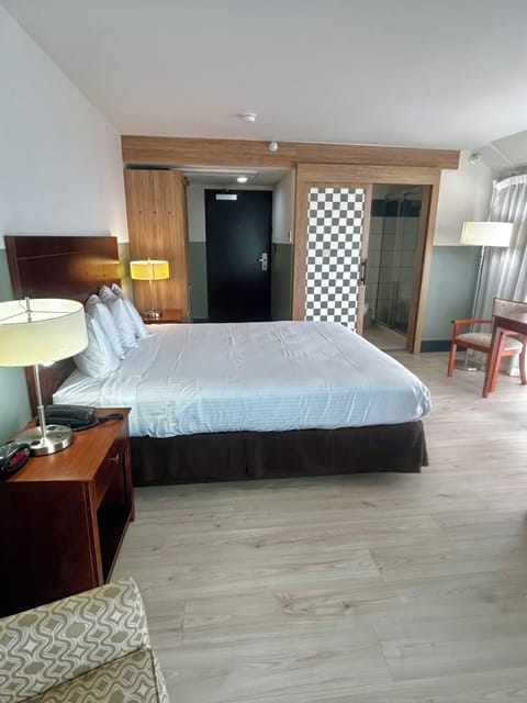 Room, 1 King Bed, Oceanfront (2nd Floor) | Desk, laptop workspace, iron/ironing board, free WiFi