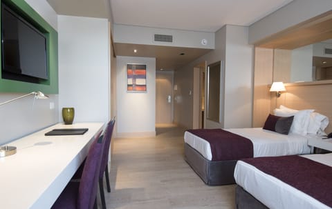 Superior Room, 2 Twin Beds, Balcony | Minibar, in-room safe, blackout drapes, soundproofing