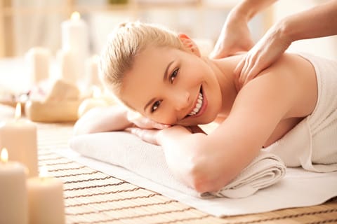 Couples treatment rooms, sauna, body treatments, body wraps, body scrubs