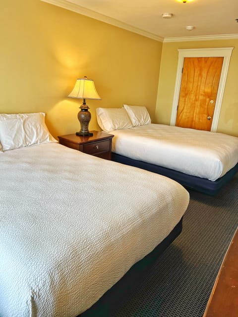 Family Double Room, 2 Queen Beds, Ocean View | Premium bedding, in-room safe, desk, soundproofing