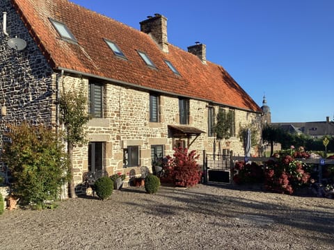 Front of house & parking area