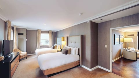 Suite, Multiple Beds | Premium bedding, pillowtop beds, in-room safe, individually decorated