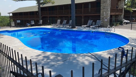 Seasonal outdoor pool, open 11:00 AM to 9 PM, sun loungers