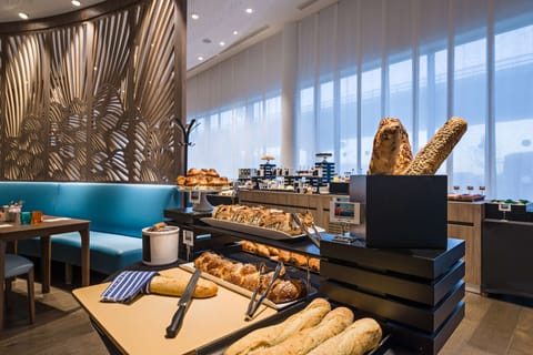 Daily buffet breakfast (EUR 21 per person)
