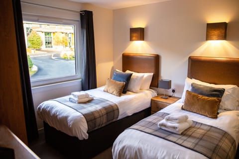 Twin Room, Hill View | Egyptian cotton sheets, premium bedding, individually decorated