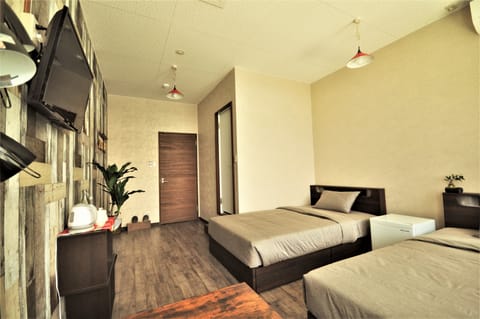 Deluxe Double or Twin Room, Private Bathroom, Sea View | Blackout drapes, soundproofing, iron/ironing board, free WiFi