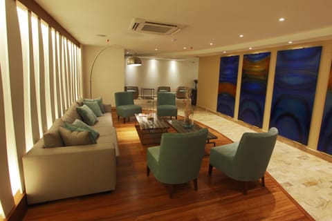 Lobby sitting area