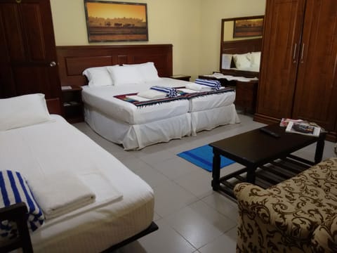 Deluxe Twin Room, Balcony, Sea View | 3 bedrooms, premium bedding, minibar, desk