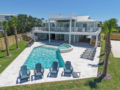 New heated pool and spa! 