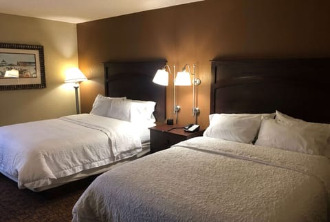 Room, 2 Queen Beds, Non Smoking | Individually decorated, individually furnished, desk, laptop workspace