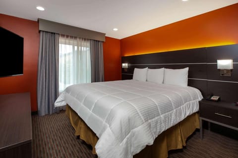 Suite, 1 King Bed, Non Smoking | Premium bedding, in-room safe, desk, blackout drapes