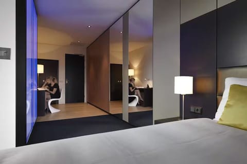 Recharge in a calm bedroom with soft evening ambience.