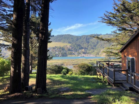 Where the Russian River meets the sea. Enjoy sweeping estuary views from your private retreat in beautiful Jenner.