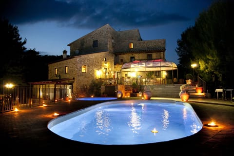 Front of property - evening/night