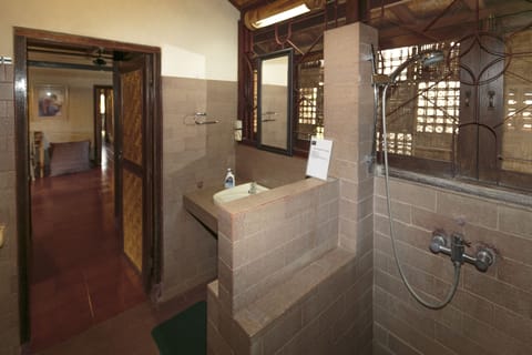 The Suite | Bathroom | Shower, free toiletries, hair dryer, towels