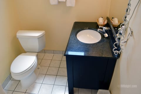 Standard Room, 1 King Bed | Bathroom sink