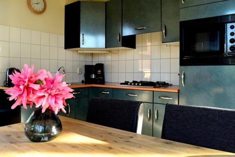 Superior Bungalow (6 persons) | Private kitchen | Fridge, microwave, oven, stovetop