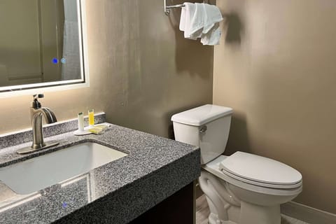 Desk, blackout drapes, iron/ironing board, free cribs/infant beds