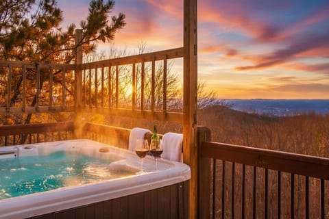 The perfect spot to unwind after a day in the mountains.