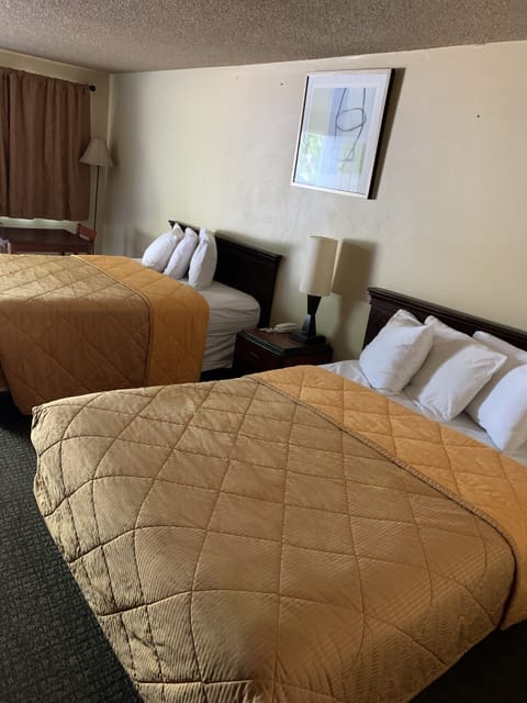 Standard Room, 2 Queen Beds | Desk, laptop workspace, iron/ironing board, free WiFi