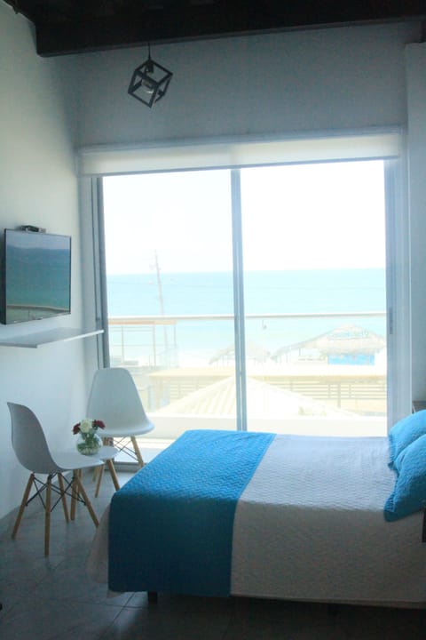 Romantic Double Room, 1 Double Bed, Ocean View | In-room safe, free cribs/infant beds, free WiFi, bed sheets