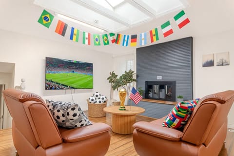 FIFA-themed staging available upon request.