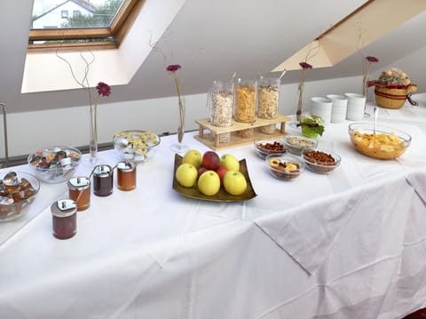 Daily buffet breakfast (EUR 16 per person)