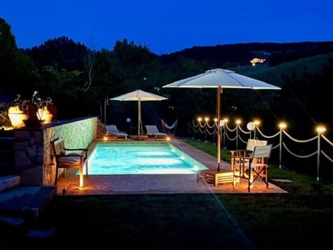 Swimming Pool, Resort, Outdoor Furniture, Furniture, Eco Hotel, Landscape Lighting, Umbrella, Garden, Backyard, Flowerpot