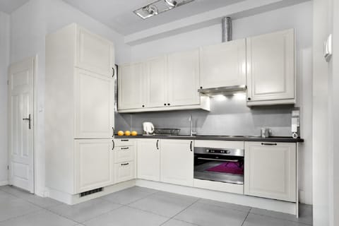 Deluxe Apartment (for 2 persons) | Private kitchen | Fridge, stovetop, electric kettle, cookware/dishes/utensils