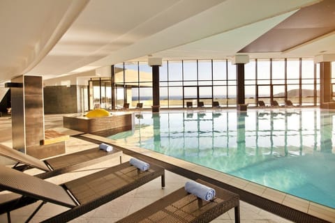 Indoor pool, outdoor pool