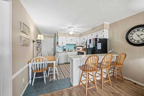 Condo, 2 Bedrooms, Balcony, Ocean View (202E) | Private kitchen | Fridge, microwave, oven, stovetop