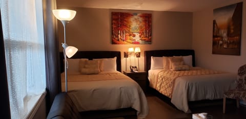 Standard Room, 2 Double Beds | Individually decorated, individually furnished, soundproofing