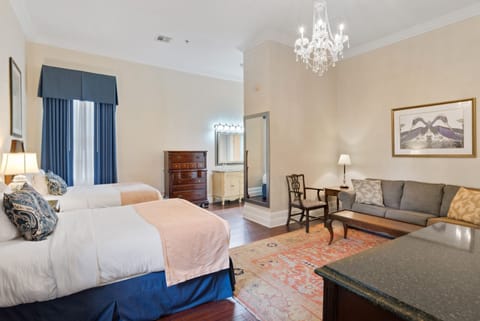 Superior Suite, 2 Queen Beds | Premium bedding, blackout drapes, iron/ironing board, free WiFi