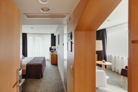 Junior Suite with SPA access | Minibar, in-room safe, desk, soundproofing