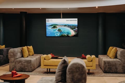 50-inch flat-screen TV with digital channels, TV