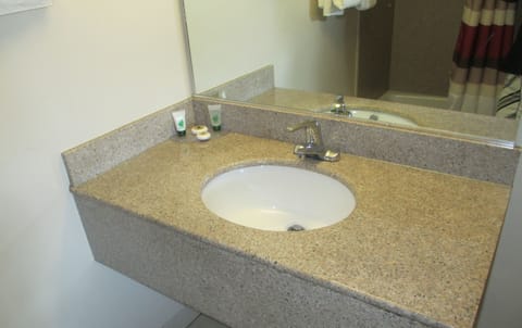 Deluxe Room, 2 Queen Beds | Bathroom sink