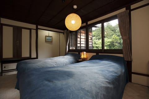 Japanese Western Room, Nenn | Minibar, in-room safe, desk, bed sheets