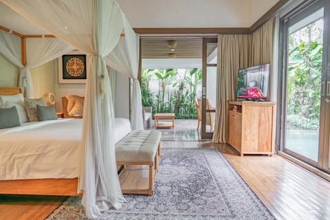Villa, 2 Bedrooms, Private Pool | Premium bedding, minibar, in-room safe, individually furnished