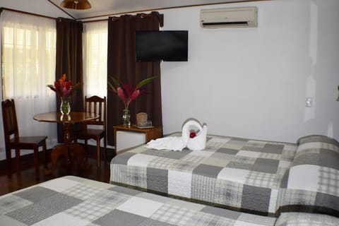 Standard Double Room, 2 Double Beds | In-room safe, desk, laptop workspace, free WiFi