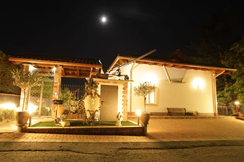 Front of property - evening/night