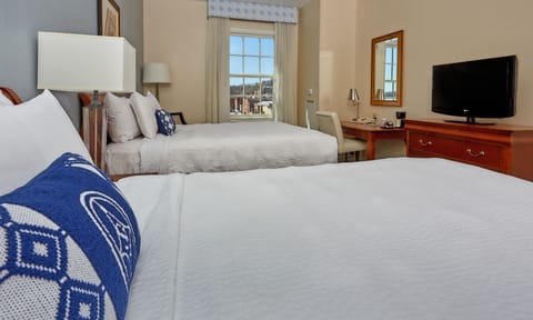 Standard Room, 2 Queen Beds | Premium bedding, pillowtop beds, iron/ironing board, free WiFi