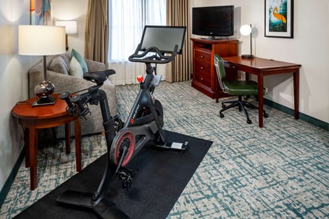 Suite, 1 Bedroom (Peloton Bike) | Premium bedding, in-room safe, desk, iron/ironing board