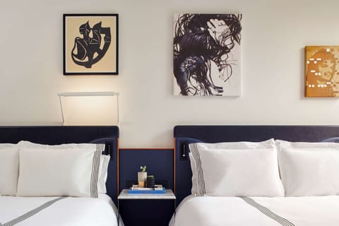 Room, 2 Queen Beds (Water View) | Premium bedding, minibar, in-room safe, desk