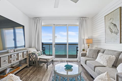 Condo, 3 Bedrooms, Sea View (2104W) | Living area | 55-inch flat-screen TV with cable channels, TV, Netflix