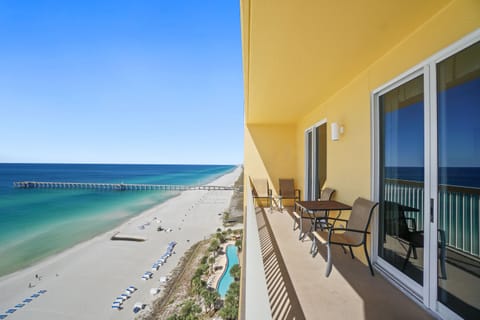 Condo, 1 Bedroom, Ocean View (1605E) | Balcony