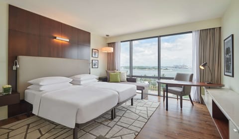 Room, 2 Twin Beds, Sea View | View from room