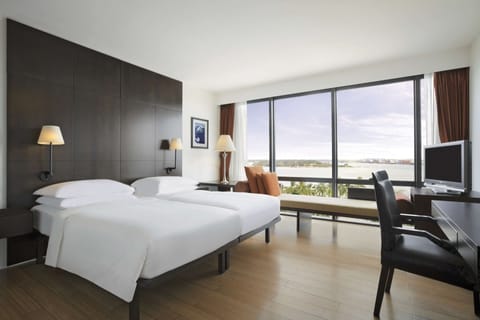 Club Room, 2 Twin Beds | View from room