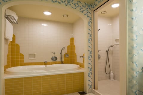 Standard Floor Family Room | Bathroom | Separate tub and shower, hair dryer, slippers, electronic bidet