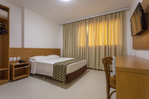 Standard Double Room | Minibar, desk, blackout drapes, free WiFi