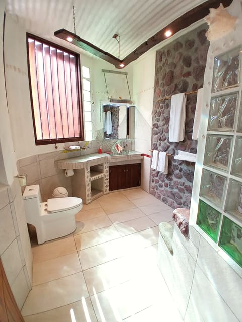 Tucan Room | Bathroom | Free toiletries, hair dryer, towels, soap